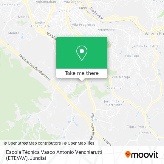 Escola Técnica Vasco Antonio Venchiarutti (ETEVAV) map