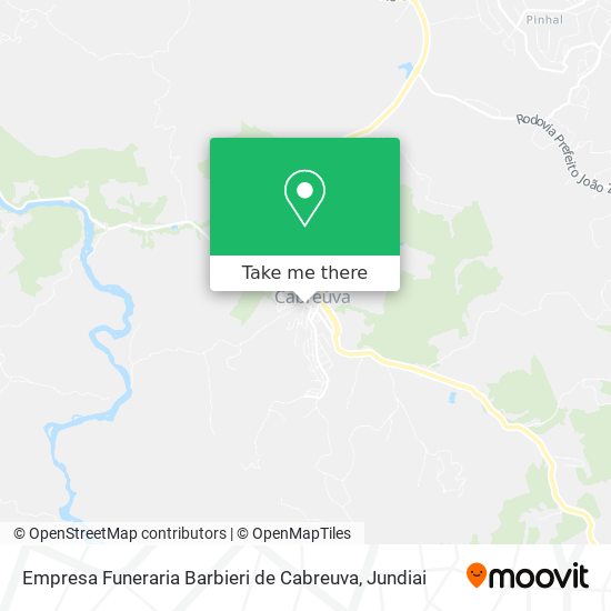 Empresa Funeraria Barbieri de Cabreuva map