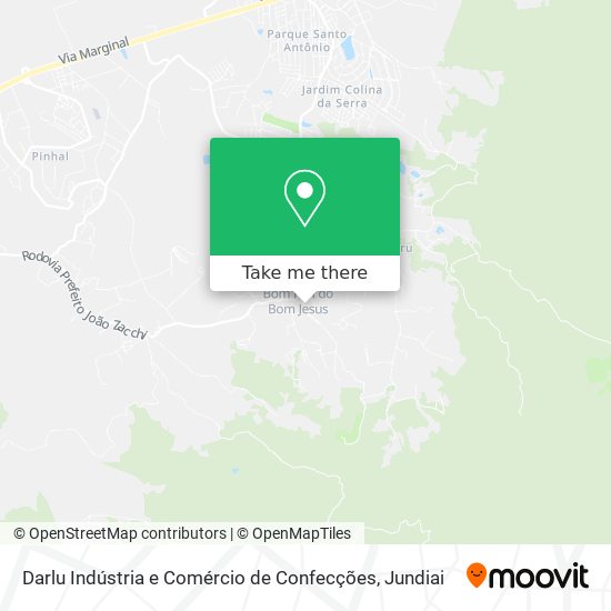 Darlu Indústria e Comércio de Confecções map