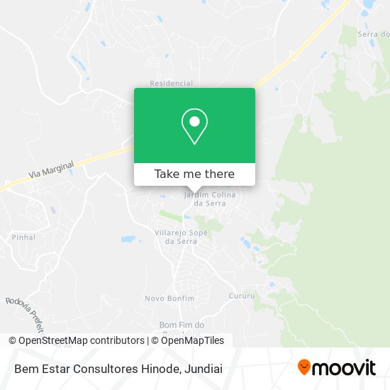 Bem Estar Consultores Hinode map