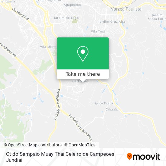 Ct do Sampaio Muay Thai Celeiro de Campeoes map
