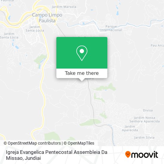 Igreja Evangelica Pentecostal Assembleia Da Missao map
