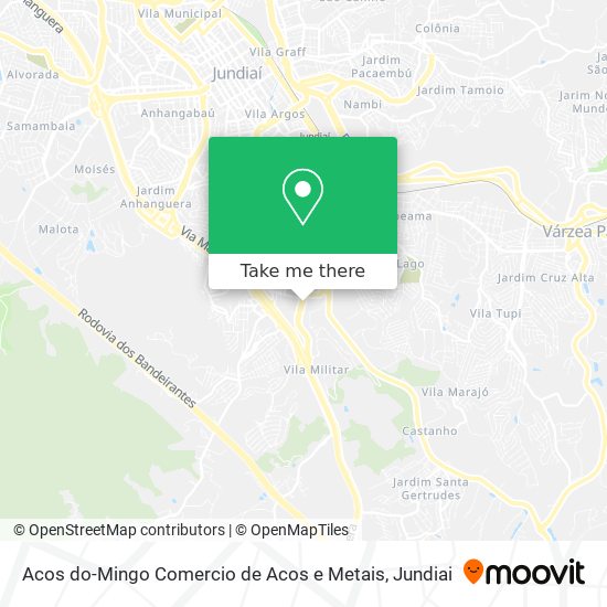 Acos do-Mingo Comercio de Acos e Metais map