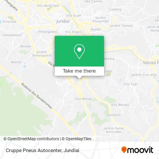 Cruppe Pneus Autocenter map