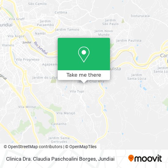 Clinica Dra. Claudia Paschoalini Borges map