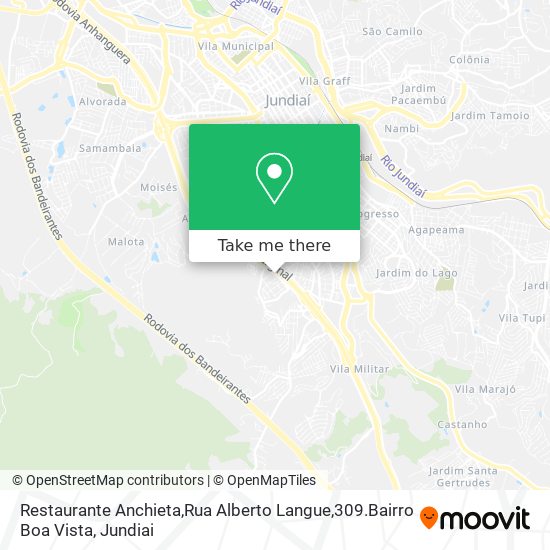 Restaurante Anchieta,Rua Alberto Langue,309.Bairro Boa Vista map
