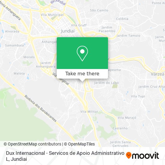 Dux Internacional - Servicos de Apoio Administrativo L map