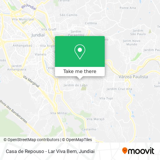 Casa de Repouso - Lar Viva Bem map
