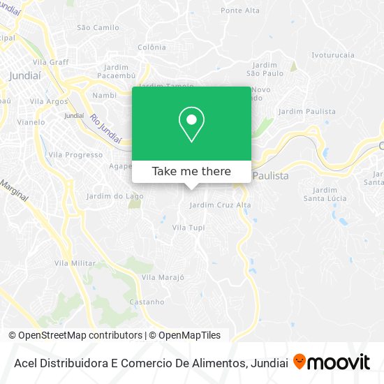 Acel Distribuidora E Comercio De Alimentos map