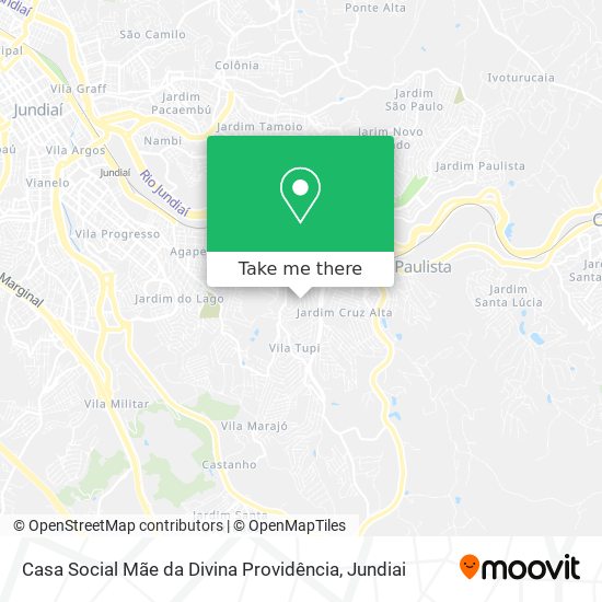 Casa Social Mãe da Divina Providência map