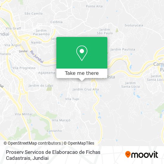 Proserv Servicos de Elaboracao de Fichas Cadastrais map