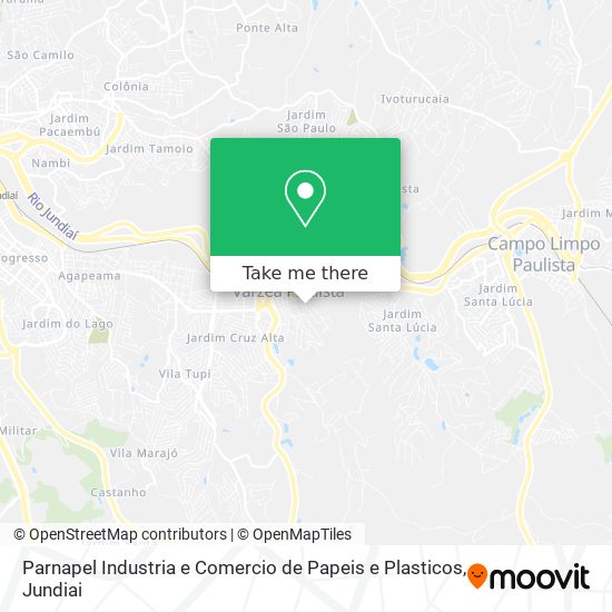 Parnapel Industria e Comercio de Papeis e Plasticos map
