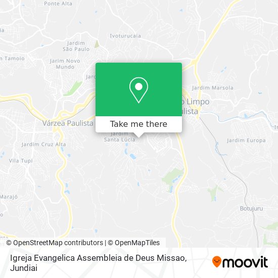 Igreja Evangelica Assembleia de Deus Missao map