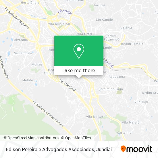 Edison Pereira e Advogados Associados map