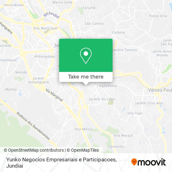 Yunko Negocios Empresariais e Participacoes map