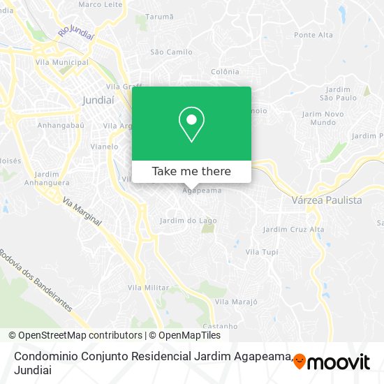 Condominio Conjunto Residencial Jardim Agapeama map