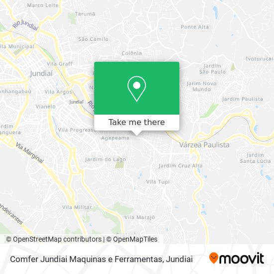 Comfer Jundiai Maquinas e Ferramentas map