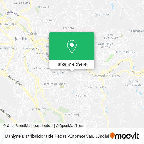 Danlyne Distribuidora de Pecas Automotivas map
