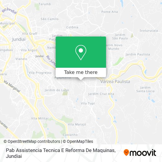 Pab Assistencia Tecnica E Reforma De Maquinas map
