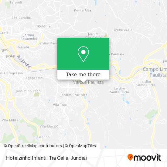 Hotelzinho Infantil Tia Célia map