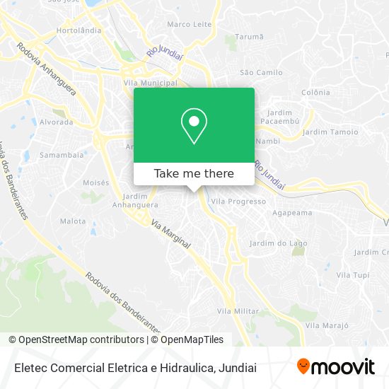 Mapa Eletec Comercial Eletrica e Hidraulica