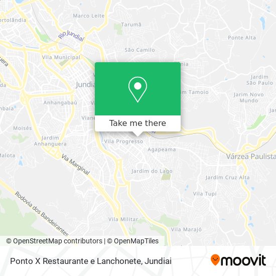 Ponto X Restaurante e Lanchonete map