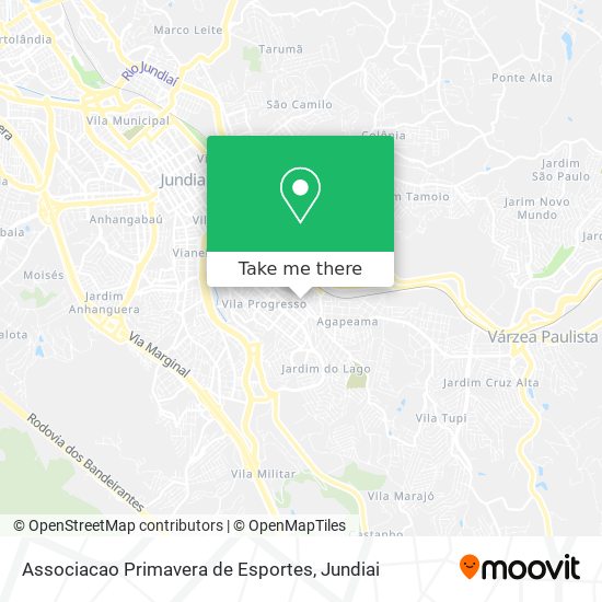Associacao Primavera de Esportes map