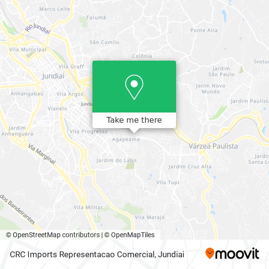 CRC Imports Representacao Comercial map