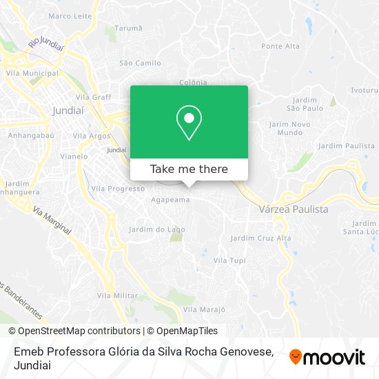 Emeb Professora Glória da Silva Rocha Genovese map