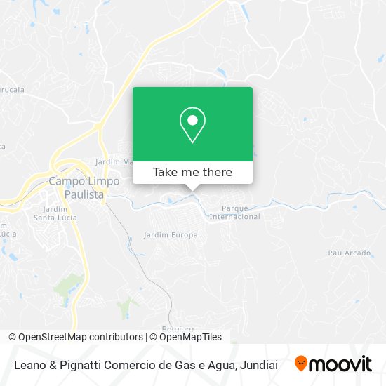 Leano & Pignatti Comercio de Gas e Agua map