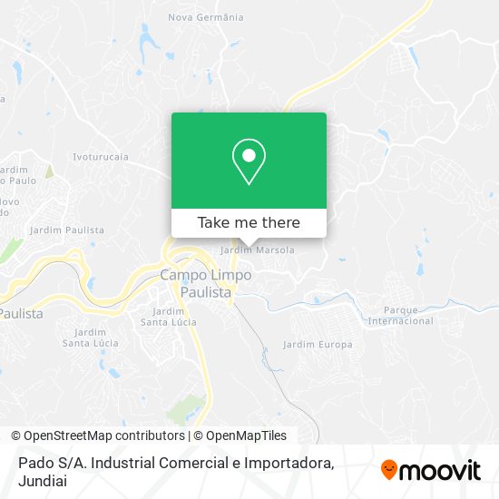 Pado S / A. Industrial Comercial e Importadora map