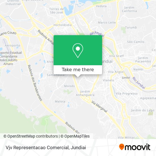 Vjv Representacao Comercial map