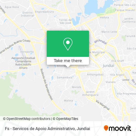 Fs - Servicos de Apoio Administrativo map