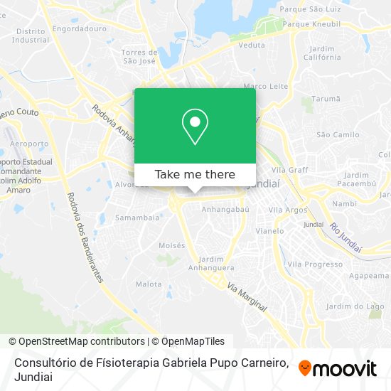 Consultório de Físioterapia Gabriela Pupo Carneiro map