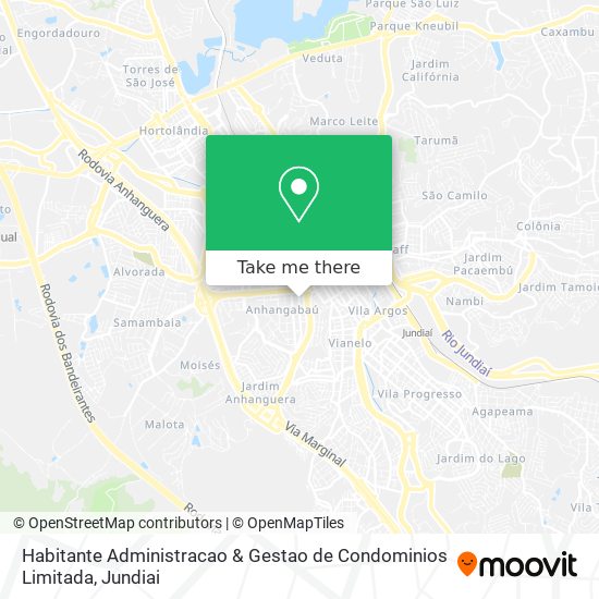 Habitante Administracao & Gestao de Condominios Limitada map