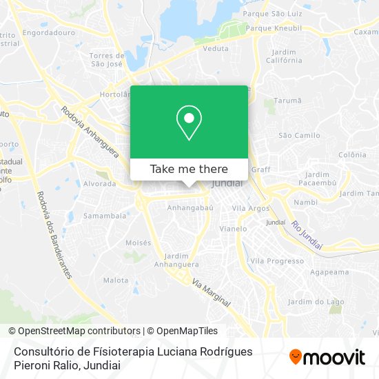 Consultório de Físioterapia Luciana Rodrígues Pieroni Ralio map