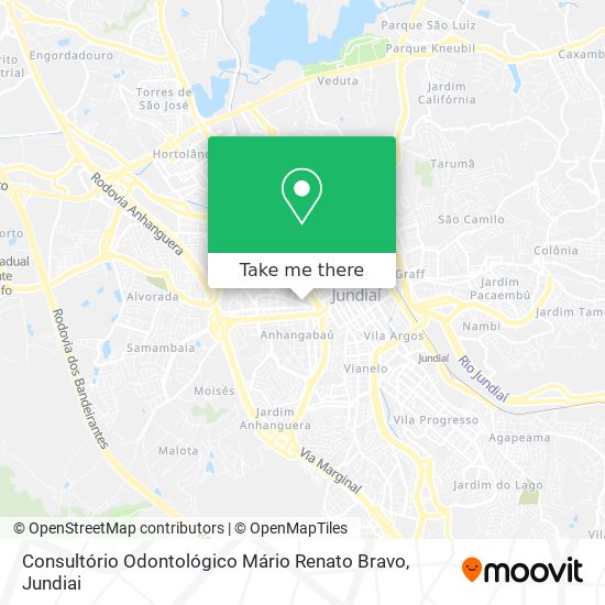 Consultório Odontológico Mário Renato Bravo map