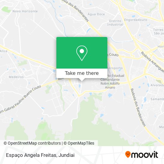 Espaço Angela Freitas map