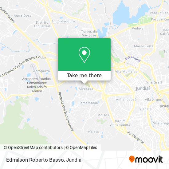 Edmilson Roberto Basso map