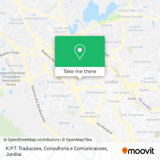 K.P.T. Traducoes, Consultoria e Comunicacoes map
