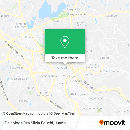 Psicologa Dra Silvia Eguchi map