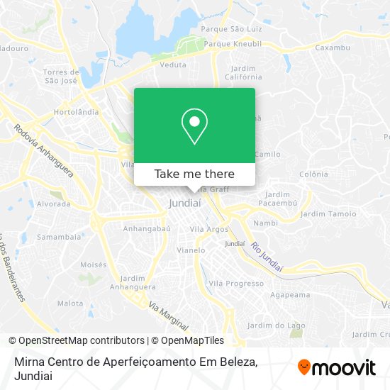 Mirna Centro de Aperfeiçoamento Em Beleza map