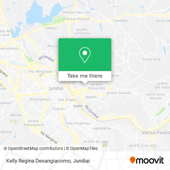 Kelly Regina Desangiacomo map