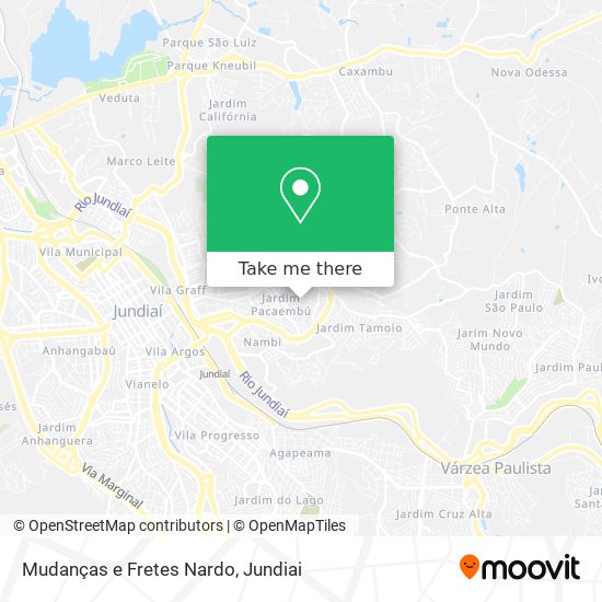 Mudanças e Fretes Nardo map