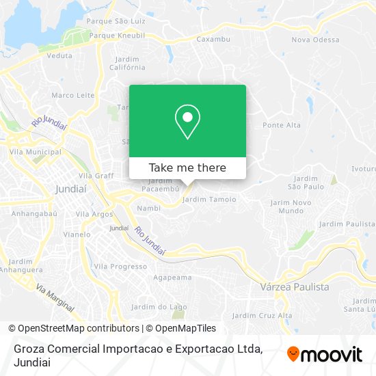Groza Comercial Importacao e Exportacao Ltda map