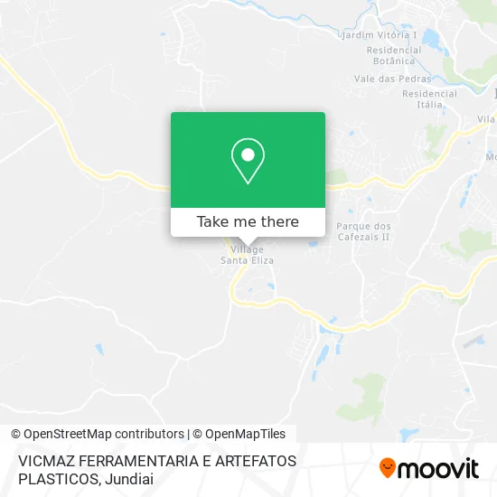 VICMAZ FERRAMENTARIA E ARTEFATOS PLASTICOS map