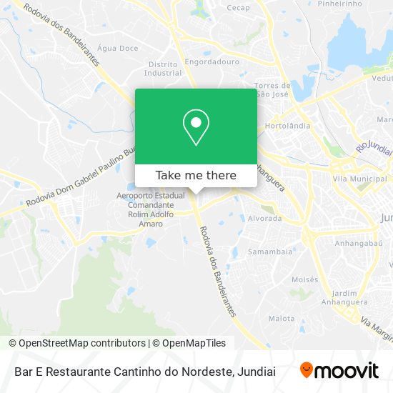 Bar E Restaurante Cantinho do Nordeste map