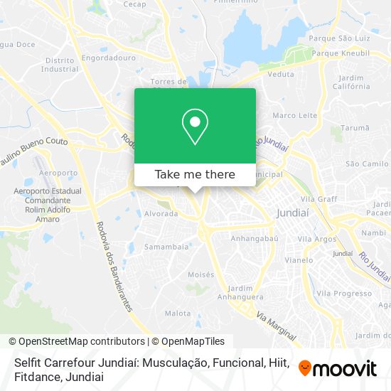 Selfit Carrefour Jundiaí: Musculação, Funcional, Hiit, Fitdance map
