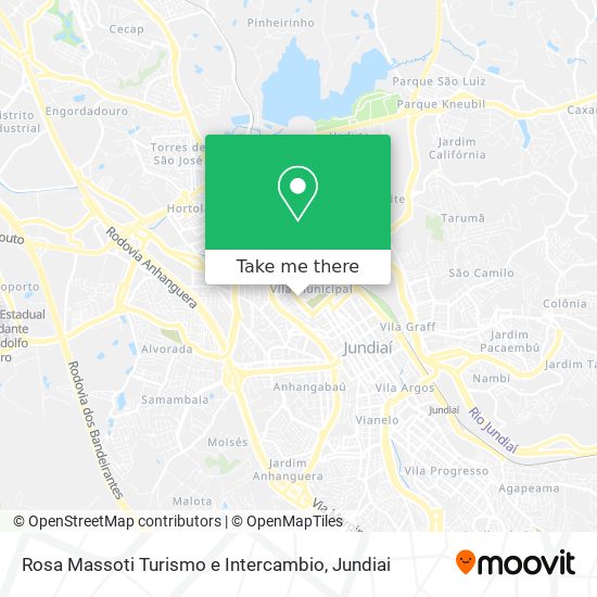 Rosa Massoti Turismo e Intercambio map