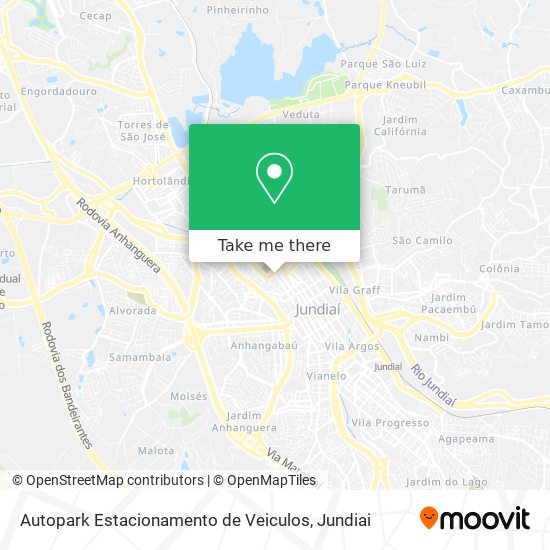 Mapa Autopark Estacionamento de Veiculos